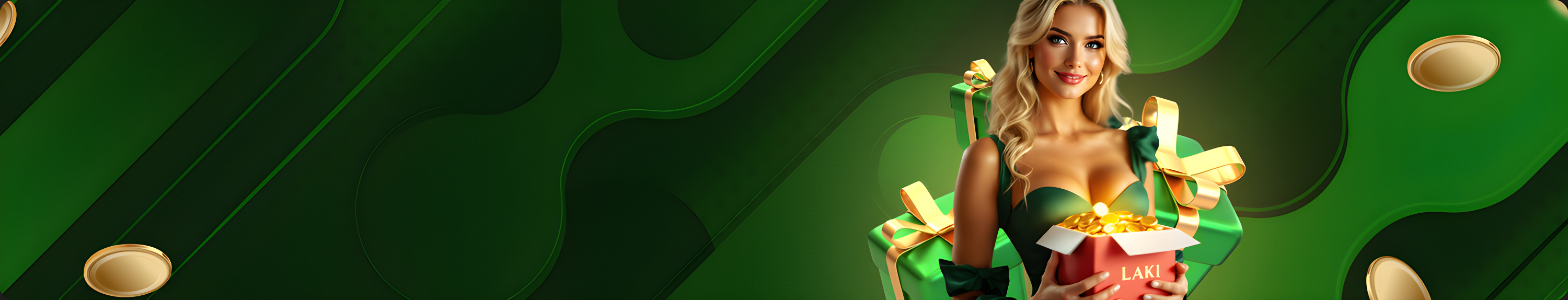 Laki Casino официальный баннер